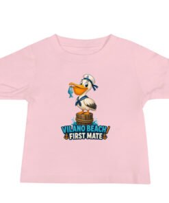 First Mate Vilano Beach Baby Jersey Short Sleeve Tee - Image 3