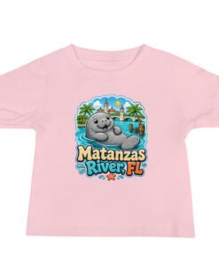 Manatee Matanzas River FL Baby Jersey Short Sleeve Tee
