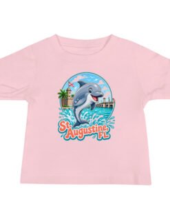 Dolphin St. Augustine FL Baby Jersey Short Sleeve Tee