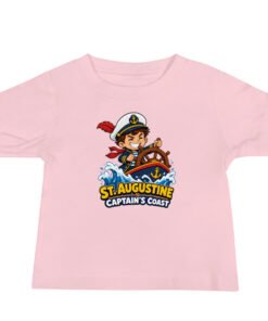 Alternative view of Captain's Coast St. Augustine Baby Jersey Short Sleeve Tee