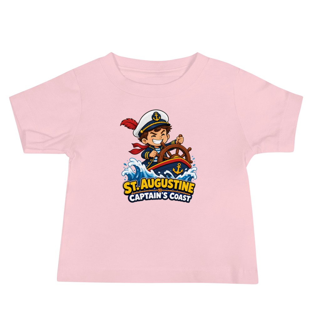 Captain's Coast St. Augustine Baby Jersey Short Sleeve Tee - Image 2
