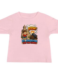 Fire the Cannon St. Augustine Baby Jersey Short Sleeve Tee - Image 3
