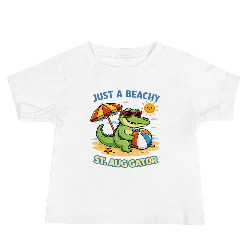 Just a Beachy St. Aug Gator Baby Short Sleeve Tee - Image 2