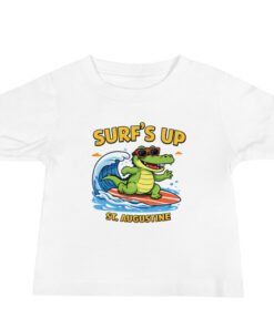 Alternative view of Surfs Up St. Augustine Baby Jersey Short Sleeve Tee