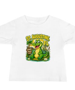 Alternative view of St. Augustine Alligator Baby Jersey Short Sleeve Tee