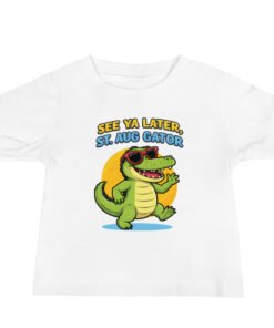 See Ya Later St. Aug Gator Baby Jersey Short Sleeve Tee