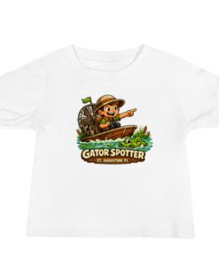 Alternative view of Gator Spotter St. Augustine Baby Jersey Short Sleeve Tee