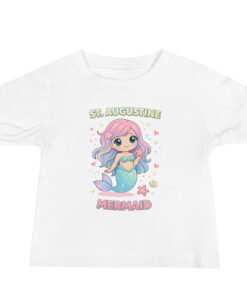 Alternative view of St. Augustine Mermaid 2 Baby Jersey Short Sleeve Tee