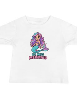 St. Aug Mermaid 3 Baby Jersey Short Sleeve Tee