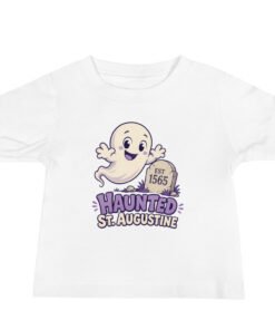 Haunted St. Augustine Baby Jersey Short Sleeve Tee - Image 3