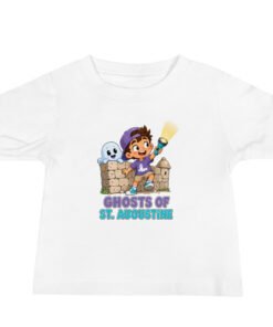 Ghosts of St. Augustine Baby Jersey Short Sleeve Tee - Image 3