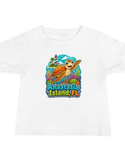 Anastasia Island Turtle Baby Jersey Short Sleeve Tee - Image 3
