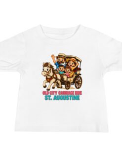 Alternative view of Old City Carriage Ride Baby Jersey Short Sleeve Tee