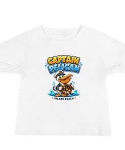 Captain Pelican Vilano Beach Baby Jersey Short Sleeve Tee