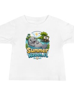 Manatee Summer Haven Baby Jersey Short Sleeve Tee