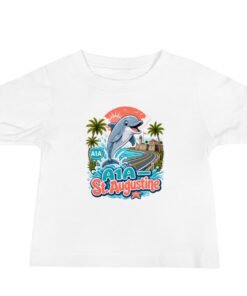Dolphin A1A St. Augustine Baby Jersey Short Sleeve Tee