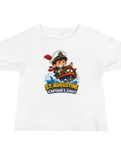 Captain's Coast St. Augustine Baby Jersey Short Sleeve Tee - Image 3