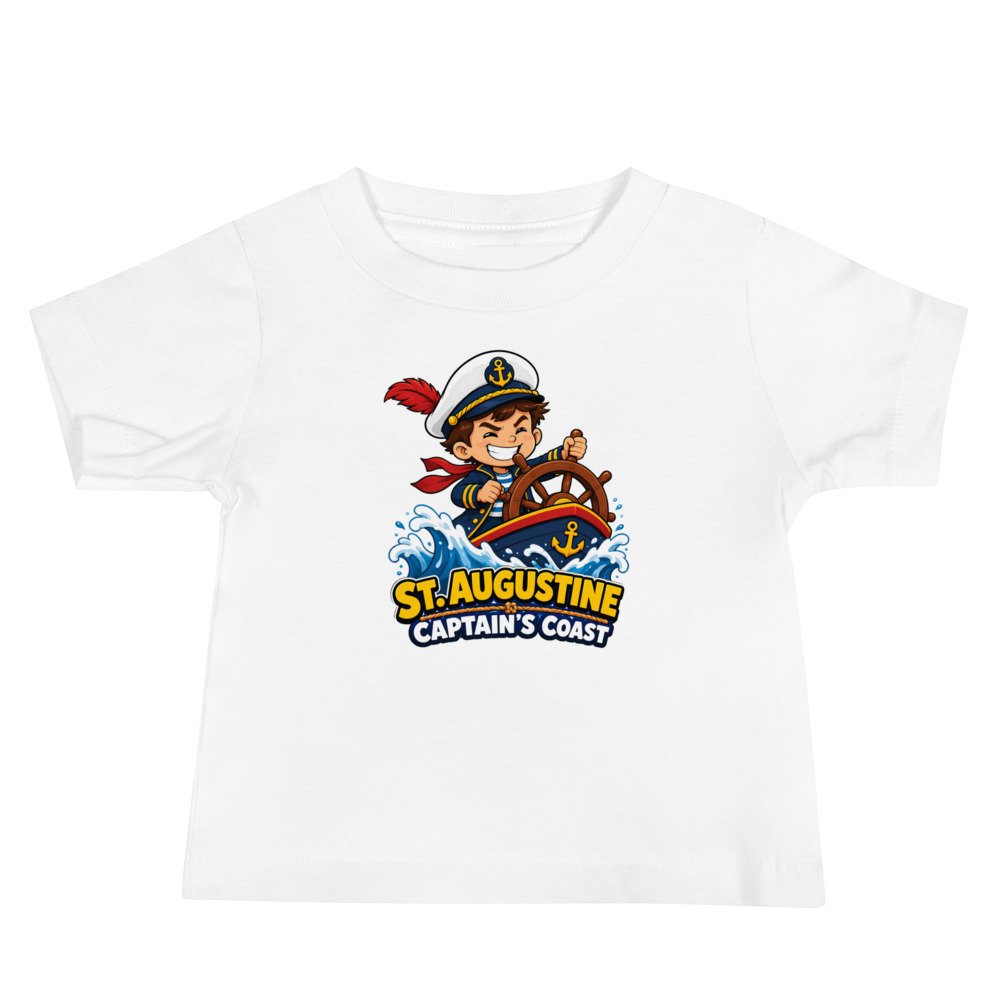 Captain's Coast St. Augustine Baby Jersey Short Sleeve Tee - Image 3