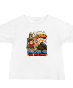 Fire the Cannon St. Augustine Baby Jersey Short Sleeve Tee