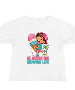Summer Life Ice Cream St. Augustine Baby Jersey Short Sleeve Tee
