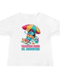 Vacation Mode St. Augustine Baby Jersey Short Sleeve Tee - Image 3