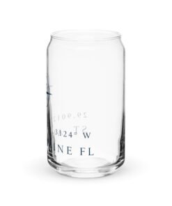 St. Augustine Coordinates Can-shaped glass - Image 7
