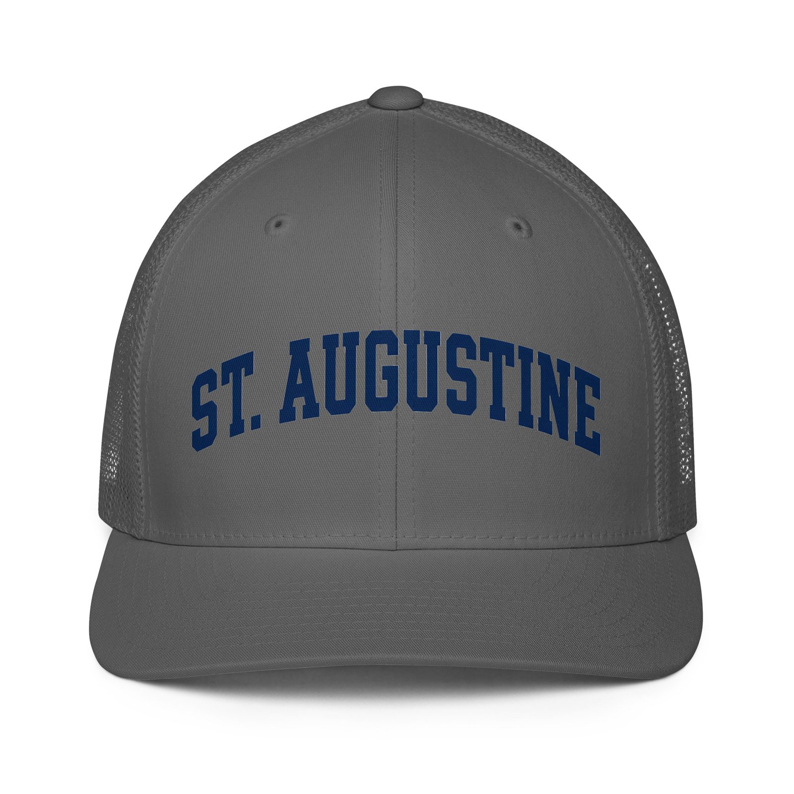 St. Augustine Grey Closed-back trucker cap