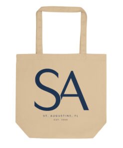 SA St. Augustine Est 1565 Eco Tote Bag