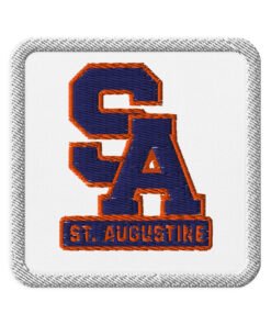 SA St. Augustine Embroidered patch