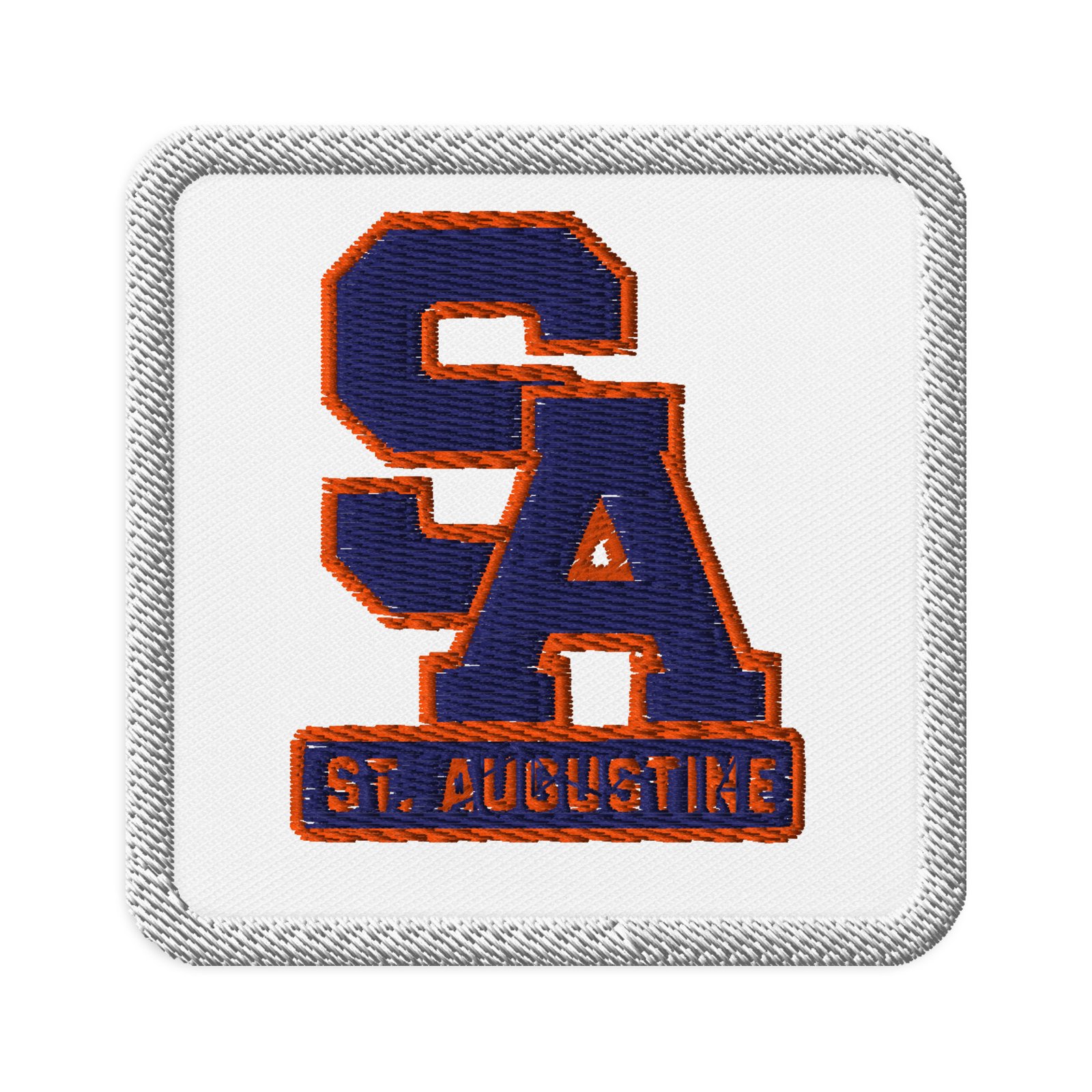 SA St. Augustine Embroidered patch