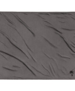 Alternative view of Palm Tree Embroidered Premium sherpa blanket
