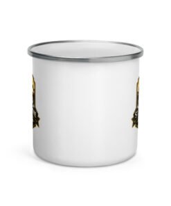 Alternative view of STA Chess Lighthouse Enamel Mug