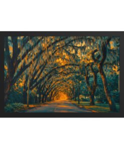 Magnolia Street St. Augustine AI Render Framed poster - Image 10