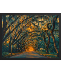 Magnolia Street St. Augustine AI Render Framed poster - Image 16