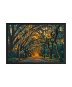 Magnolia Street St. Augustine AI Render Framed poster - Image 19