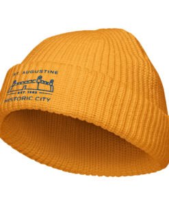 Alternative view of Castillo de San Marcos St. Augustine Fisherman beanie
