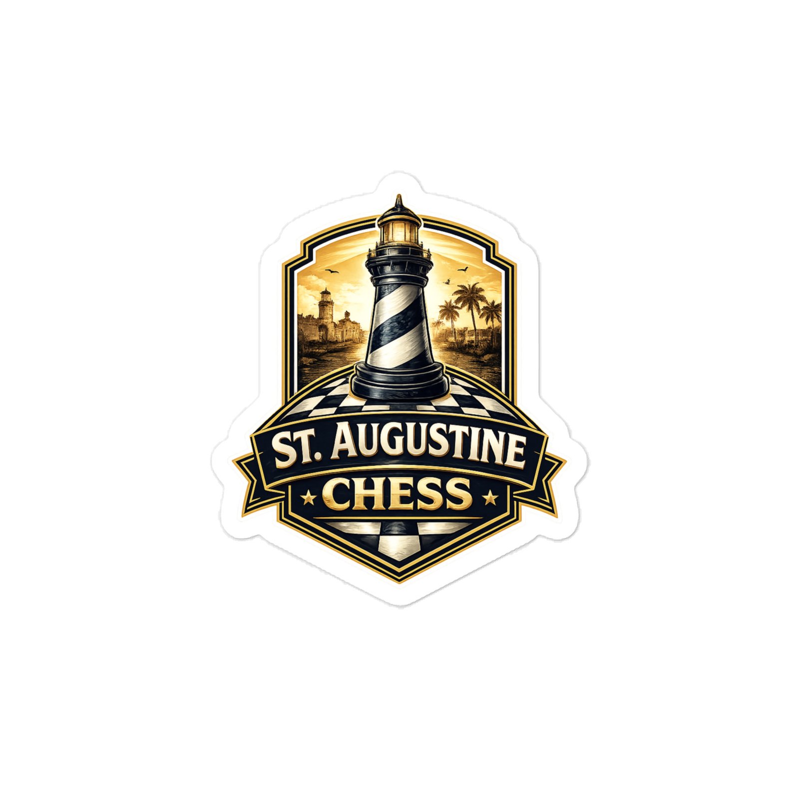 STA Chess Lighthouse vinyl decals - Image 2