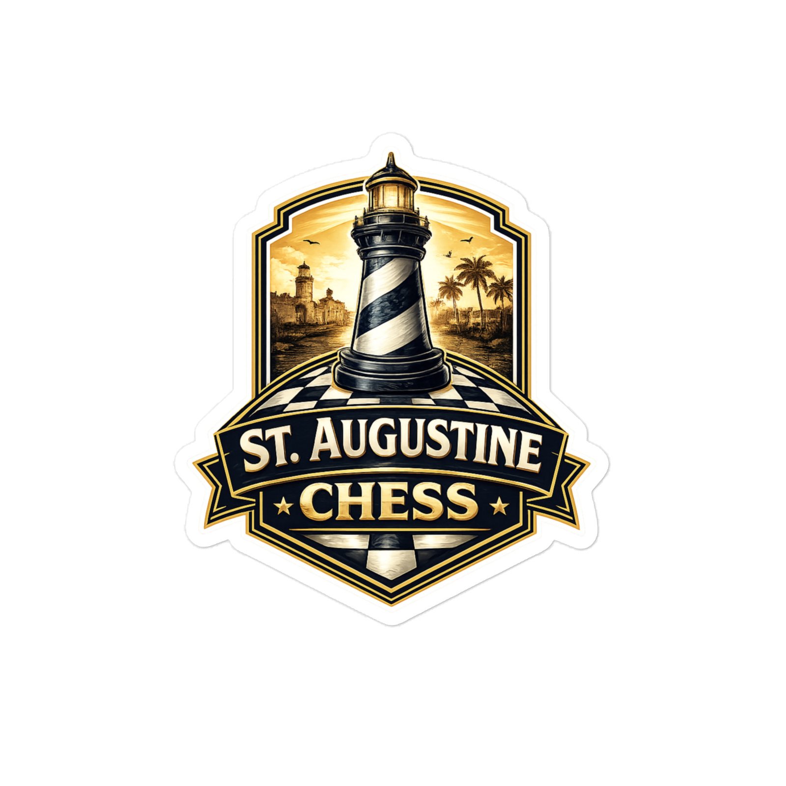 STA Chess Lighthouse vinyl decals - Image 3