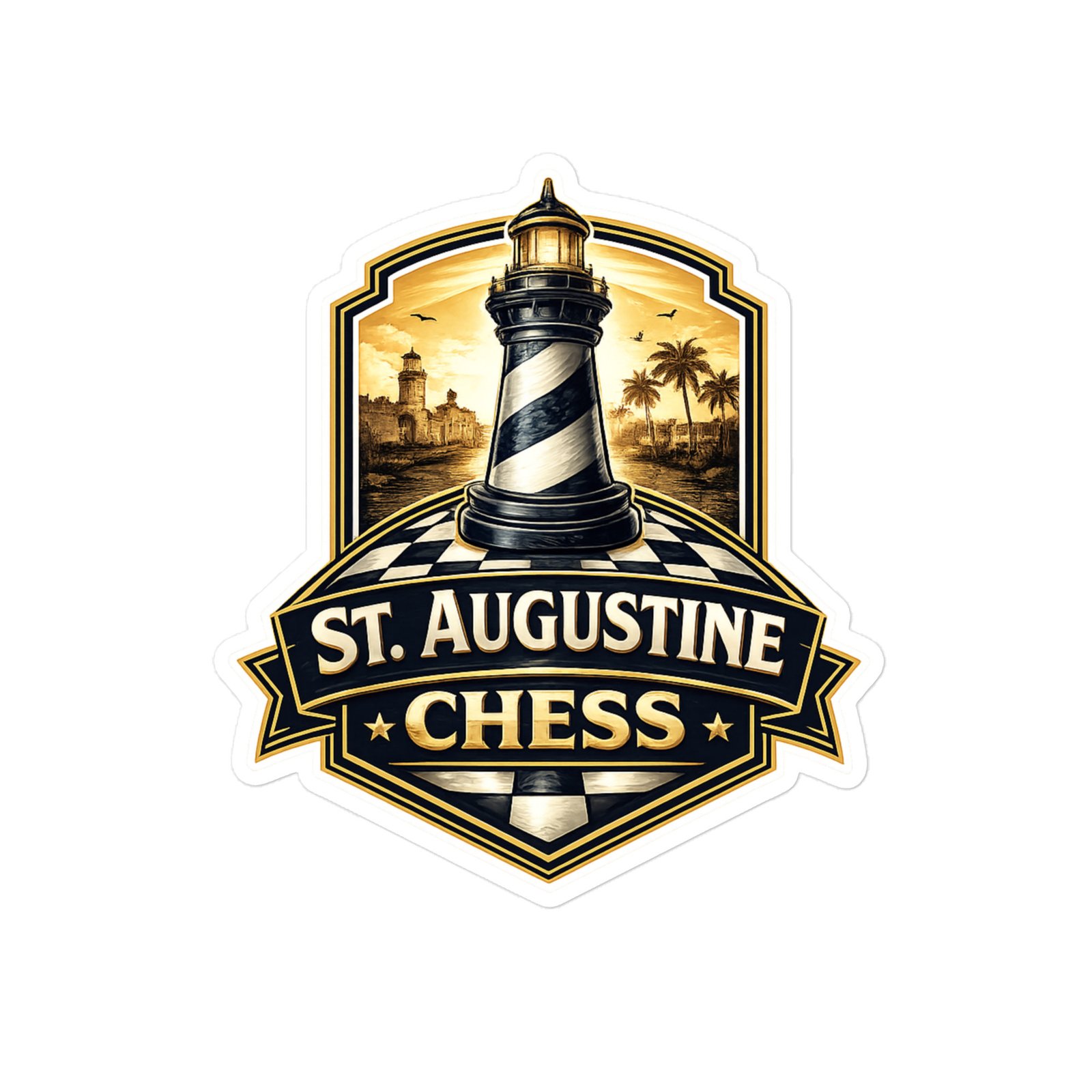 STA Chess Lighthouse vinyl decals - Image 4