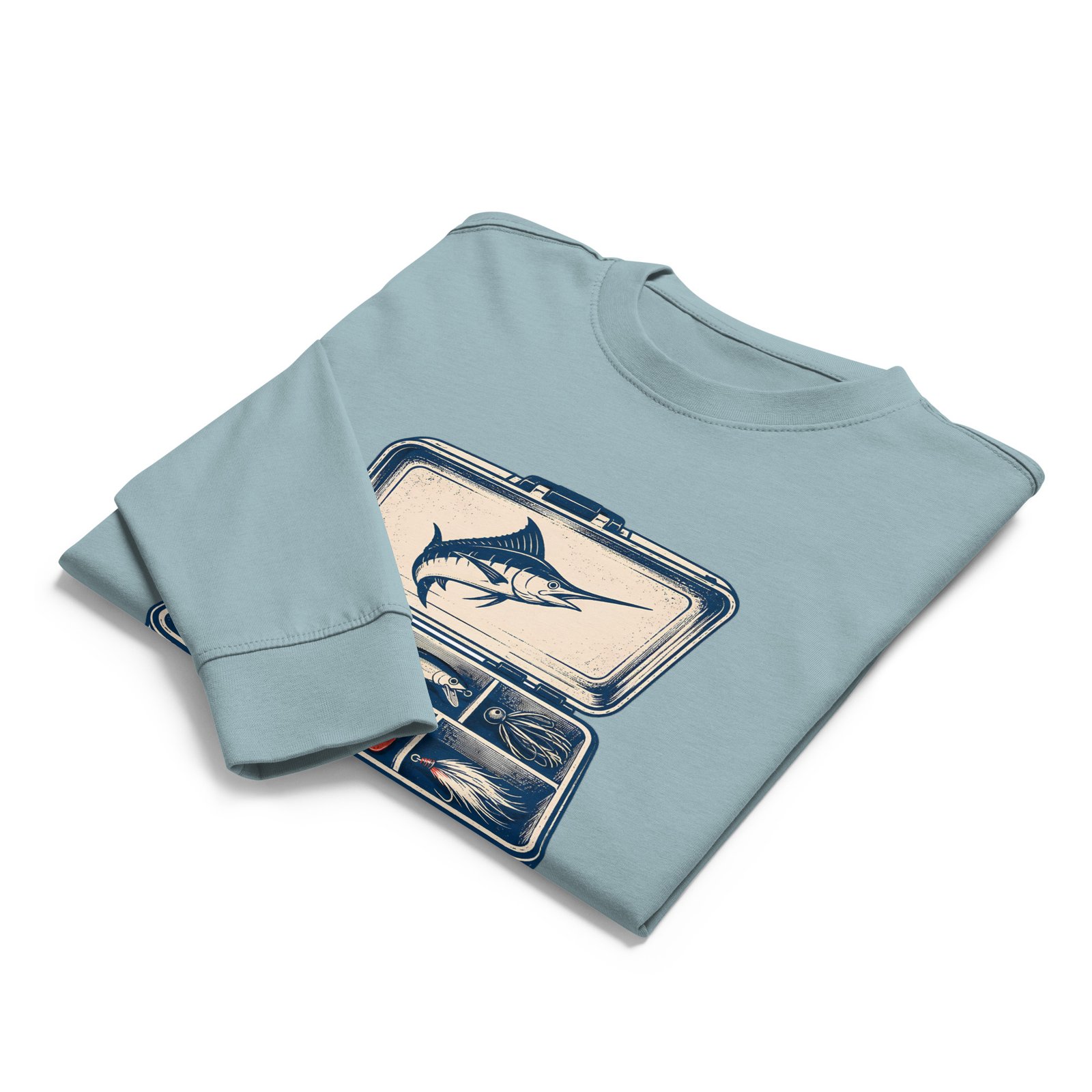 St. Augustine Tackle Box Men's heavyweight long sleeve t-shirt - Image 7