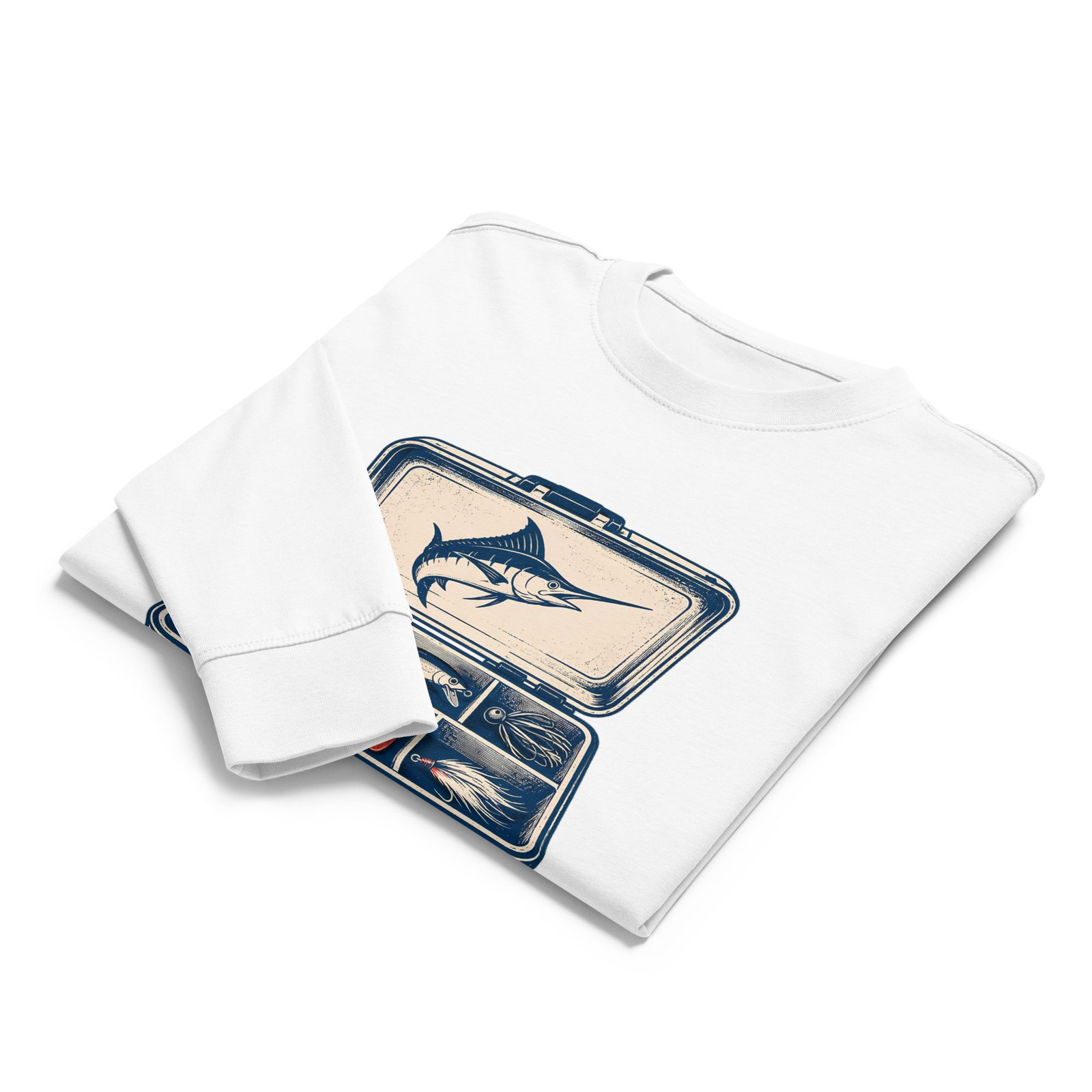 St. Augustine Tackle Box Men's heavyweight long sleeve t-shirt - Image 9