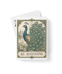St. Augustine Peacock Poker playing cards - Image 2