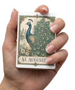 St. Augustine Peacock Poker playing cards - Image 3