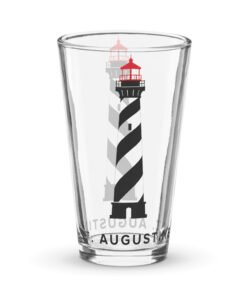Alternative view of St. Augustine Light Shaker pint glass