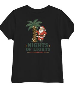Santa Palm Toddler jersey t-shirt - Image 7