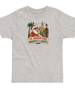 Alternative view of Santa Ice Cream Nights of Lights Toddler jersey t-shirt
