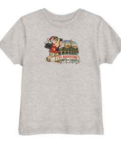 Nights of Lights Santa Binoculars 1 Toddler jersey t-shirt - Image 4