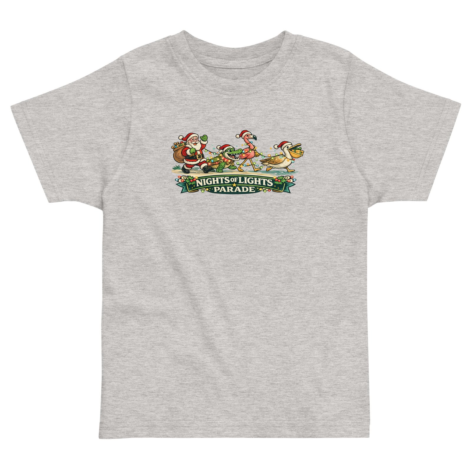 Pelican Nights of Lights Parade Toddler jersey t-shirt - Image 2