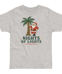 Santa Palm Toddler jersey t-shirt - Image 4