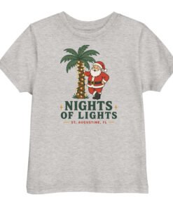 Santa Palm Toddler jersey t-shirt - Image 10